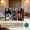 P-Peraya M-Malisorn Faye Handyhülle Für iPhone17,16,15,14,13,12,11 Plus,Pro Max Magnetisch Für Magsafe Kabelloses Laden