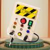 Children'S Simulation Switch Socket Led Circuit Board Montessori Early Education Analog Key Unlocking Busy Board Educational Toy