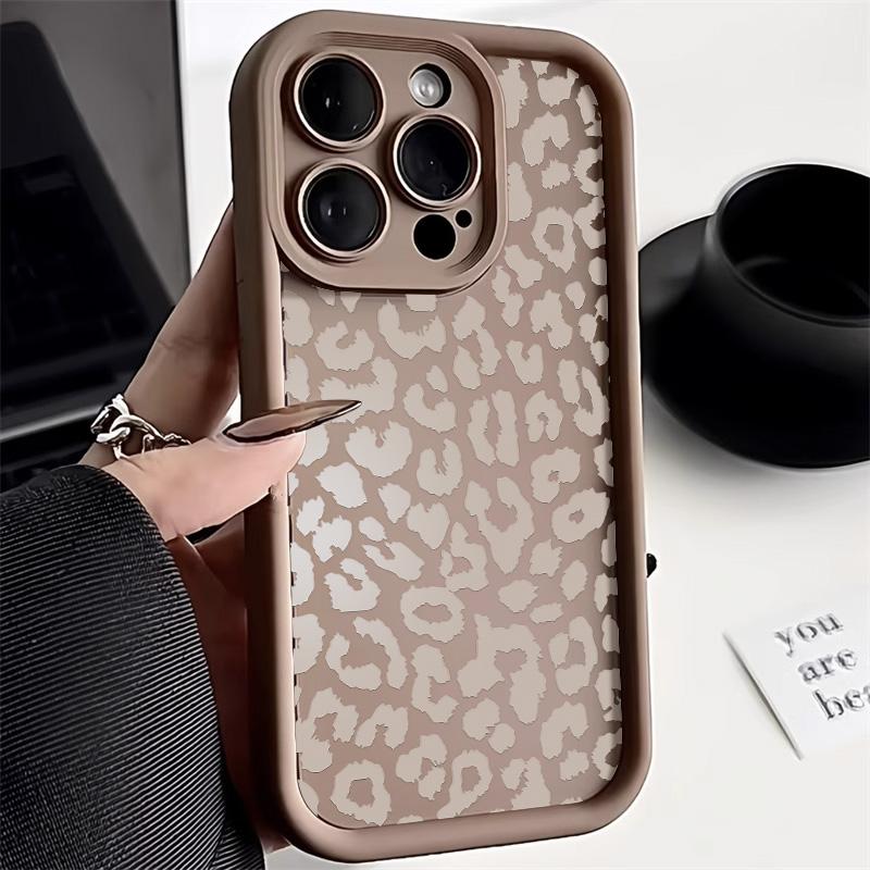 Leopard Painted Case For Samsung A55 5G A54 A35 A15 A34 A33 A14 A13 A12 A32 A53 A52s S24 Ultra S23 S22 S20 S21 FE Soft Funda