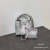 Niche Handwoven Phone and Coin Crossbody Bag: Mother-Child Collection