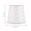 Hanging Lamp Cover Fabric Metal Sturdy Light Shade for Any Lamp Base Prevent Dazzling Warm Mood Bedroom Living Room