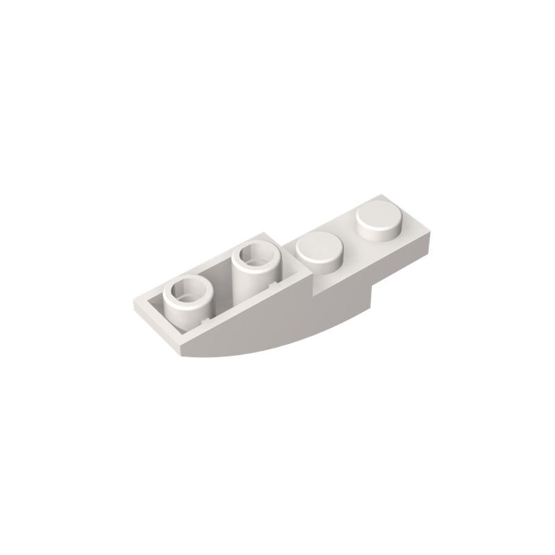 Maialino Arcobaleno Particelle MOC 13547 Inclinata Curva 4 x 1 Invertita Mattoncini Pezzi Assembla DIY Marca Classica Bambini Giocattoli Tecnici DIY