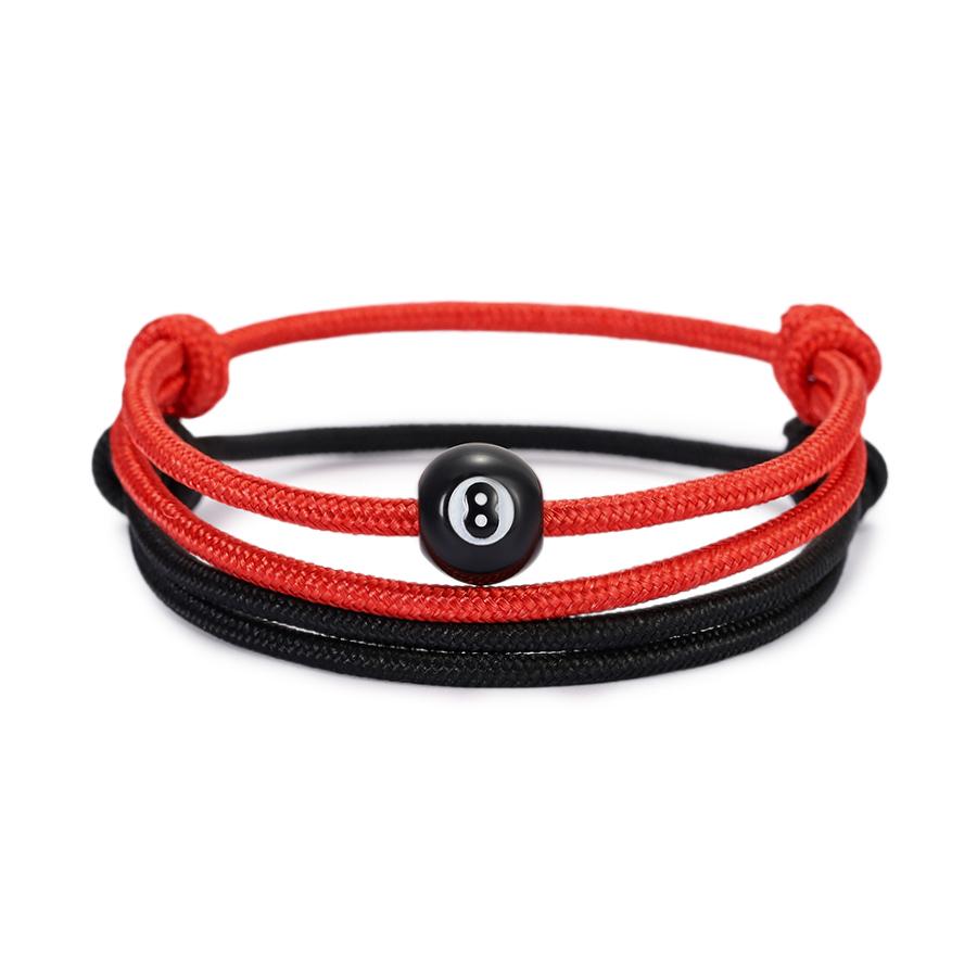 Noter New 2Pcs Football Basketball Baseball Bowling Bracelet Set For Men Premium Selected 3mm Paracord Braslet Adjustable Joias