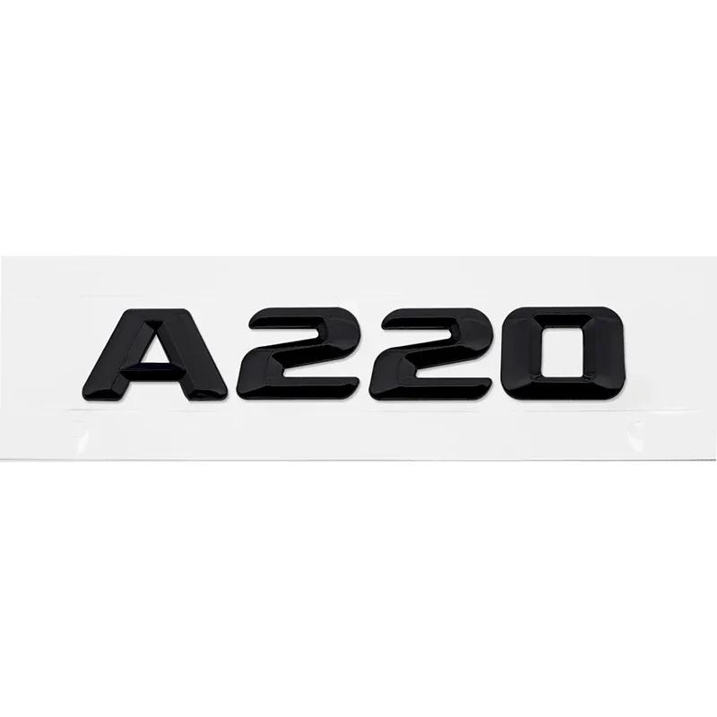 Stop ABS Naklejka z Emblematem na Klapę Bagażnika Samochodu dla Mercedes Benz Klasa A A45 A63 A140 A160 A180 A200 A220 A250 A260 Emblemat Tylnego Bagażnika