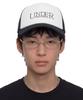 Eondeokeonteulol Summer Mesh Sunblock Logo Color Block Ball Cap Unisex Baseball Cap Signature / Mesh Trucker Black