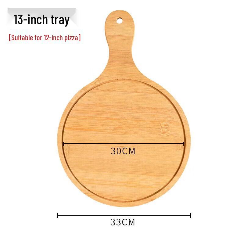 Bamboo Wood Pizza Serving Board