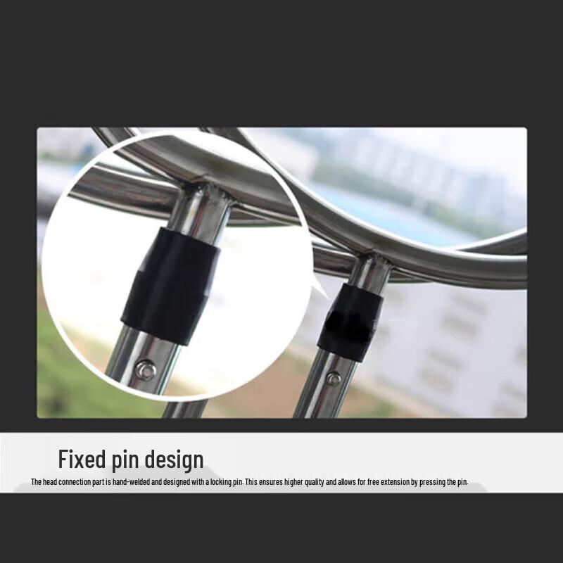 Retractable Anti-Riot Steel Fork