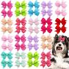30Pcs Metal Clips Hair Bows Fully Lined Hair Accessories Lovely Children Hair Accessories  For Kids