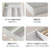 WoRefCra Cutlery Case, 4-Sided Expandable, Adjustable Drawer Dividers, Removable Cutlery Tray, Easy To Clean, 27-50cm Long X 20-50cm Wide X 4.8cm High
