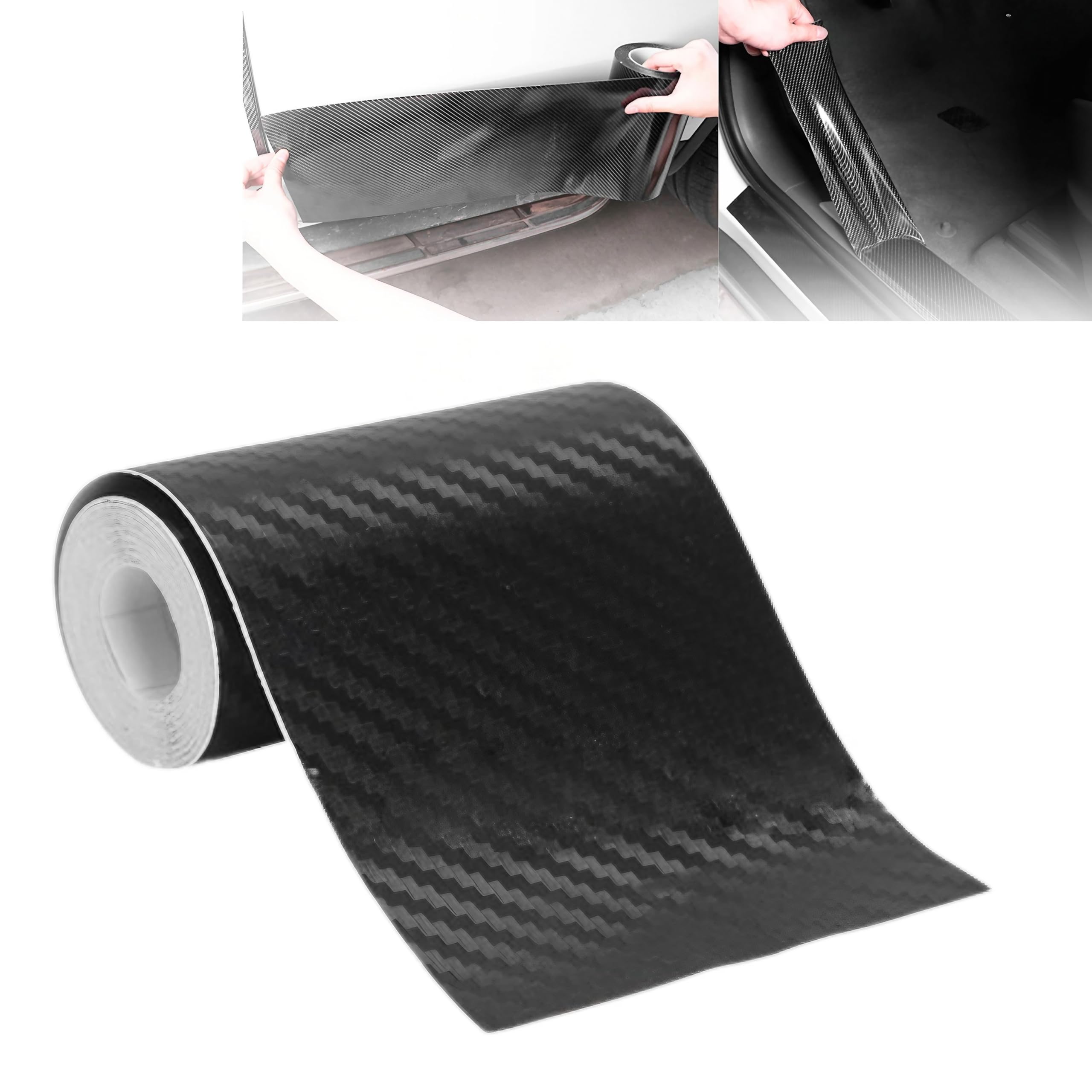 

East Leaf Car Door Film Protection Film Door Edge Molding Width 10cm x length 3m чёрный