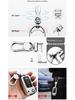 Volkswagen Key Case for Passat, Lavida, POLO, Bora, Tiguan, Sagitar - TPU Car Key Shell with Buckle