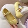 Anti-slip EVA Ballet Shoes Lolita Slides Sandals Sweet EVA MaryJane Slippers  Streetwear