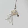 Jellyfish Phone Charm Keychain Pendant Phone Strap Acrylic Texture Phone Chain Suitable for Fashion Enthusiasts Present