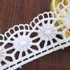 4Cm Water-Soluble Embroidery Lace, New White Milk Silk Lace, Skirt Clothing Lace Accessories