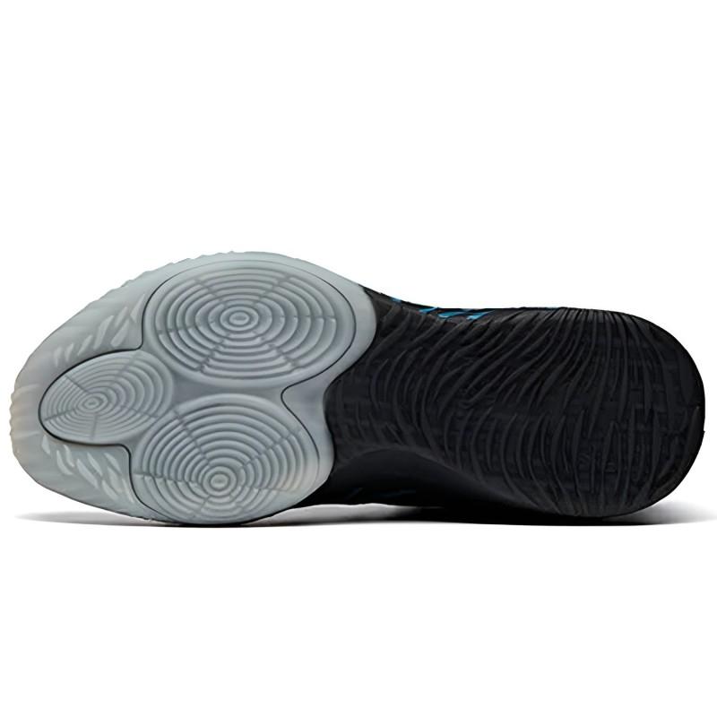 Anta GH1 Low Hayward Abrasion Resistant Breathable Low Top Basketball Shoes Men's Black Blue Sneakers