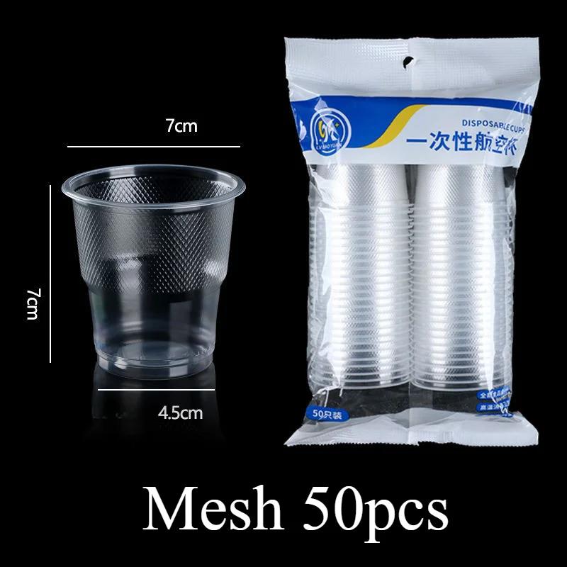 Picnic Plastic Cups Platic. Paper Cup Outdoor Party New Tableware Clear Pcs 160/170/200ml 25/50 Birthday Disposable Kitchen Bar