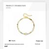 Collier Bracelet en Perles d'Aventurine Naturelle et de Perle