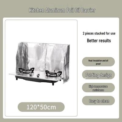 Küchen-Aluminiumfolien-Spritzschutz