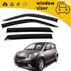 Rain Guards for 04-15 Perodua Myvi: Door Visors, Window Eyebrows, Rain Deflectors & Decorative Modifications