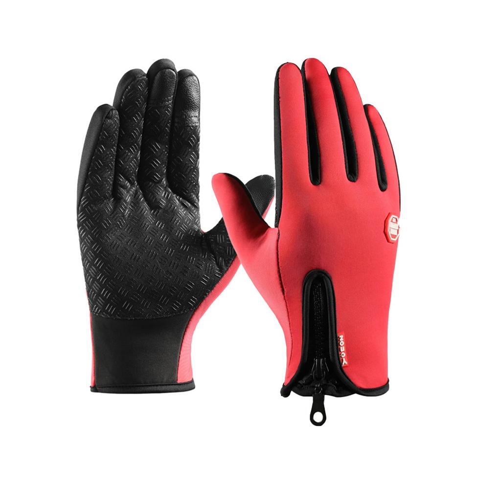 

1 пара женских и мужских зимних перчаток, ветрозащитные согревающие перчатки, велосипедные аксессуары для езды на мотоцикле, катания на лыжах, фиолетовые M