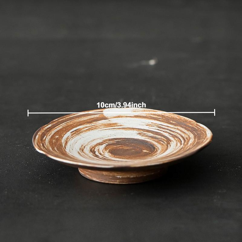 Stoneware Tea Cups Retro Handmade Teaware Set Antique Glazed Teacup Chinese Kung Fu Gongfu Master Cup Japanese Tea Set Drinkware