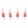 Durable 10Pcs Plastic Aquarium Non Return One Way Check Valve Air Pump CO2 System Fish Tank Increasing Oxygen Pump Accessories