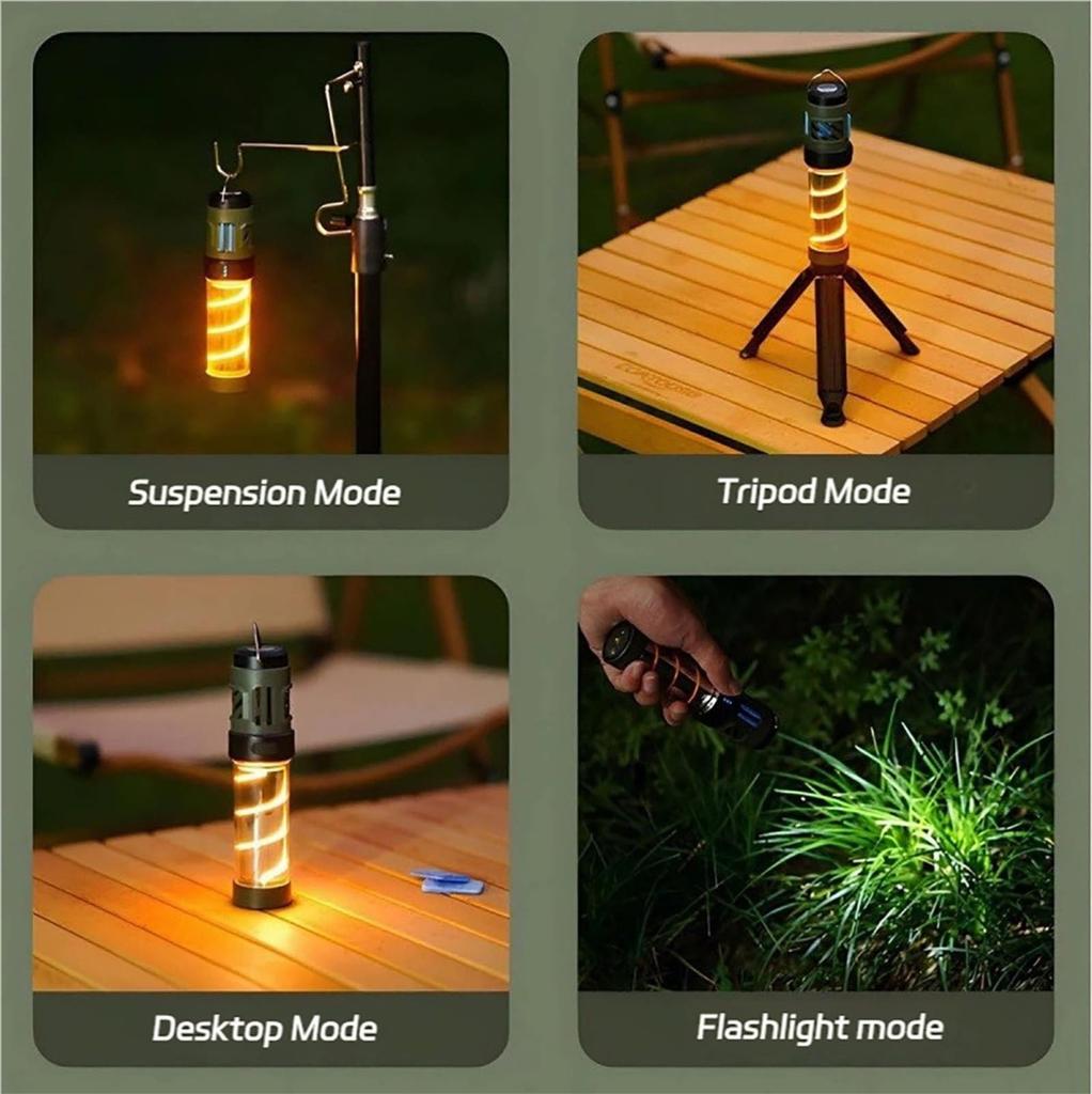 Multifunctional Outdoor  Camping Light, Portable Outdoor Light, Suitable For Outdoor, Garden, Picnic, Lightweight And Waterproof, USB Charging
