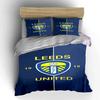 Leeds United logo pattern. Bedding sets Duvet cover sets Duvet covers Pillowcases(1*Duvet Cover 2*Pillowcases without duvet insert)