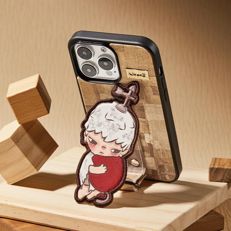 New POP MART Hirono Ono Mute Drama Collection, Webbing Phone Case For IPhone 13 Pro Ma Trend Based Products 1230317005