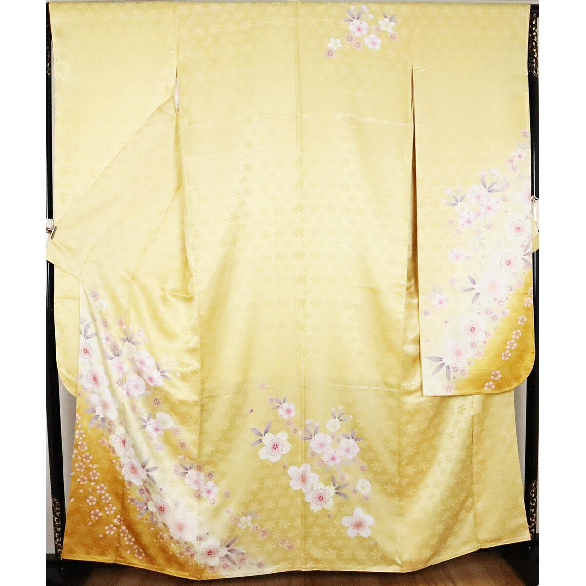 

Special sale item [] Genuine long-sleeved kimonoPure silkCherry blossoms ki23299 [New] Bulk purchase Limited stock Gift Super cheap Bulk