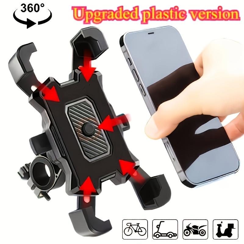 Heavy-Duty PVC Bike Phone Mount, GPS Holder for Electric Bicycles & Motorcycles