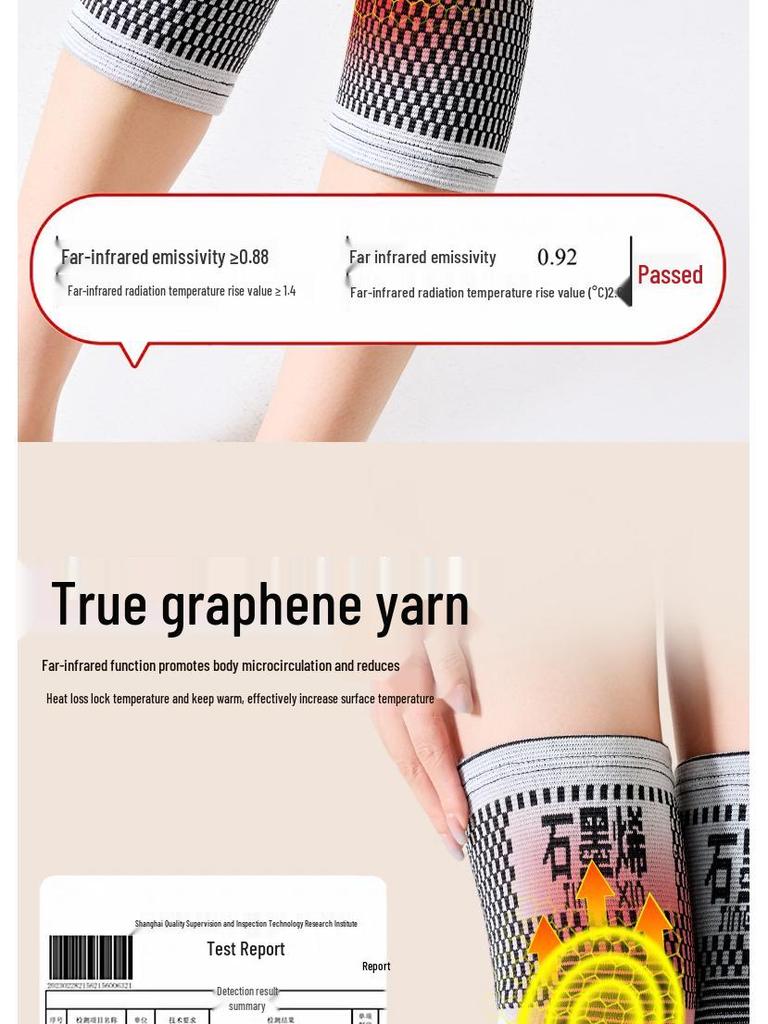Graphene Knee Pads: Warmth and Breathability for Cold Legs and Elderly Protection