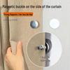 Magnetic Shower Curtain Anti-Leak & Light-Proof Wall Fixing Clips