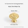 French Light Luxury Gold Brass Drawer Pull Handle