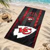 Kansas City Chiefs Beach Towel Quick Dry Sand Free Lightweight Beach Towels for Travel Swimming Camping