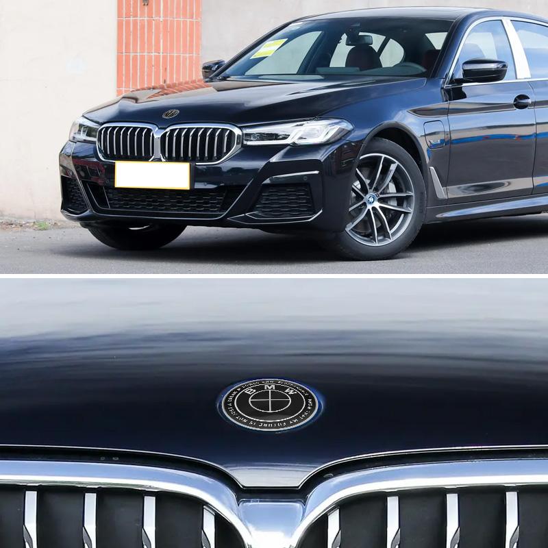 82/74MM Front Hood Emblem Trunk Rear Badge Logo For BMW E46 E90 F30 F10 F20 G20 E87 E60 E63 F01 F02 G14 E83 X5 Car Accessories