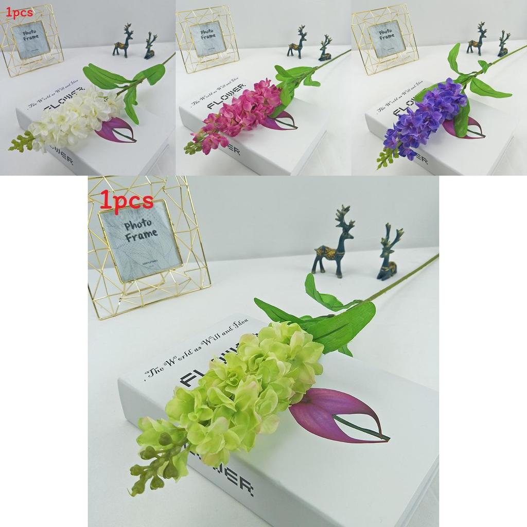 Stylish Silk Violet Artificial Floral Arrangement For Home Staging