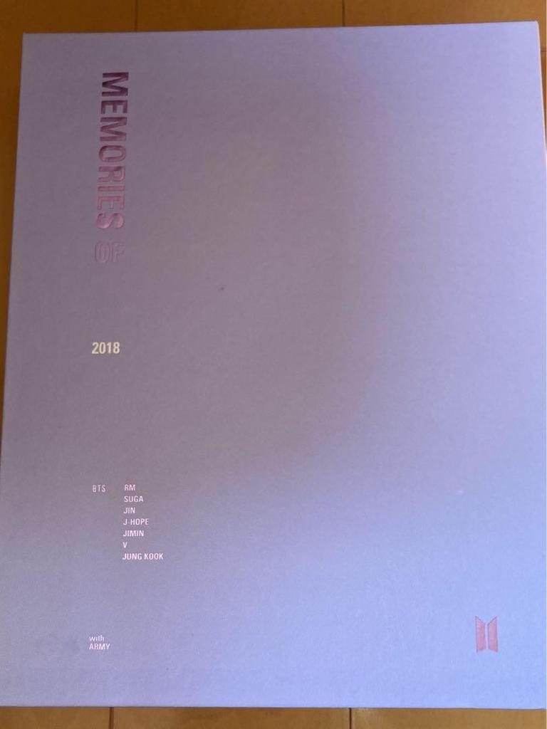 [USED] BTS Memories 2018 DVD with Japanese Subtitles