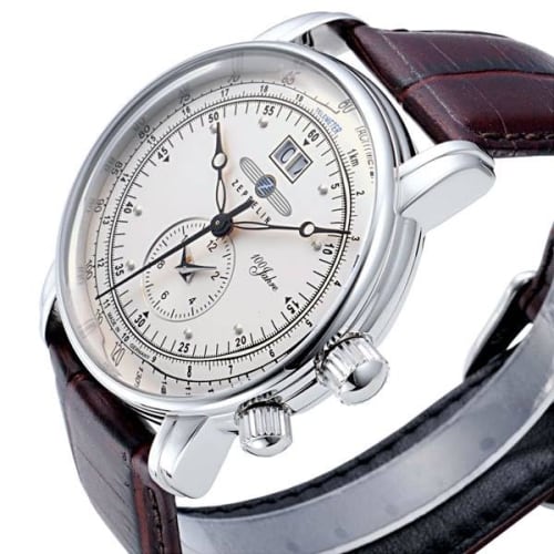 Zeppelin Special Edition 100 Years Zeppelin Ivory Watch 76401 Men's [Official Import]