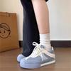 Sneakers women's new spring and summer platform German training shoes Waffle Forrest Gump shoes round head board shoes casual canvas shoes