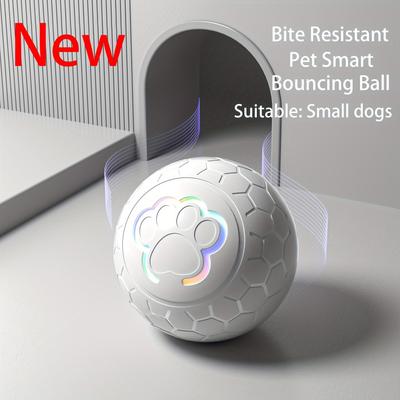 Interactive Pet Toy Dog Toy Ball, Automatic Smart Dog Bouncing Ball, Electric Intelligent Ball Dog Toy Waterproof Dog Bite Toy