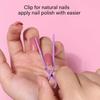 20pcs Pink Purple Nail Painting Protection Clip  for Manicure Tools