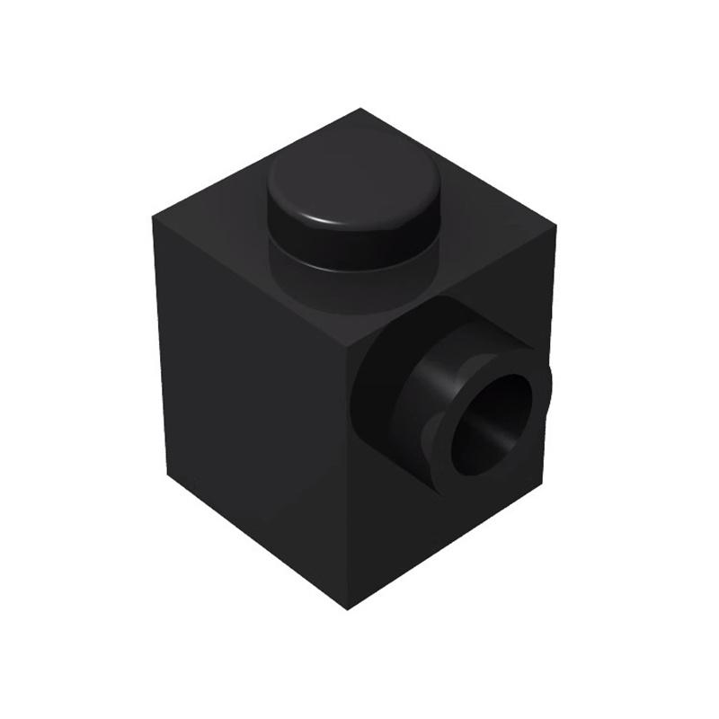 10 KUSŮ 87087 1x1 s čepem na straně Stavební kostky MOC Kompatibilní s Brick Dětské hračky Dárková krabička