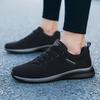 Buty sportowe dla mężczyzn Buty Sneakersy Czarne Casualowe Męskie Dzianinowe Sneakersy Oddychające Sportowe Do Biegania Chodzenia Gimnastyczne