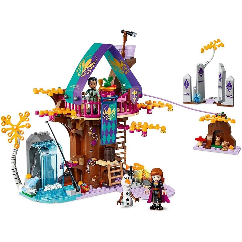 LEGO Disney Princess Anna and Elsa Magical Treehouse Set 41164 Building Blocks for Kids
