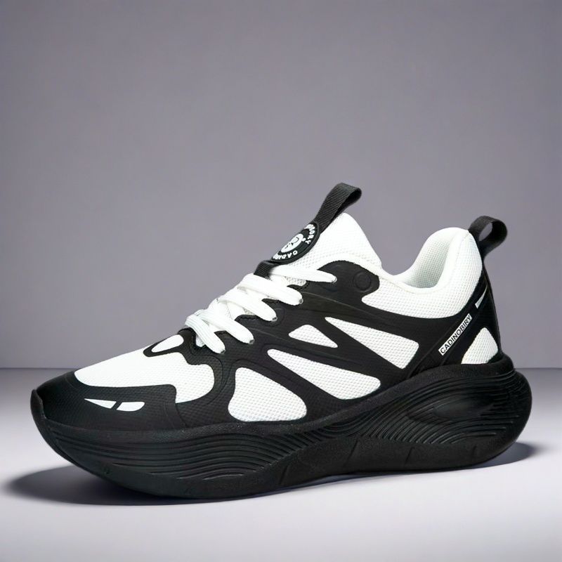 Men's Shoes New Mesh Breathable Running Shoes Non-slip Shock Absorption Lightweight Soft-soled Sports Shoes