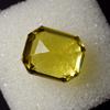 9.95 Ct Natural Yellow Ceylon SAPPHIRE Emerald Shape Loose Gemstone CERTIFIED AM-196
