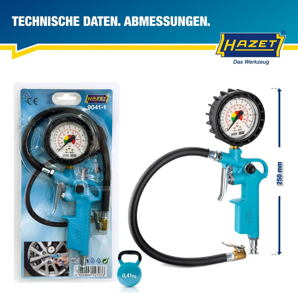 HAZET Tire Gauge 9041-1