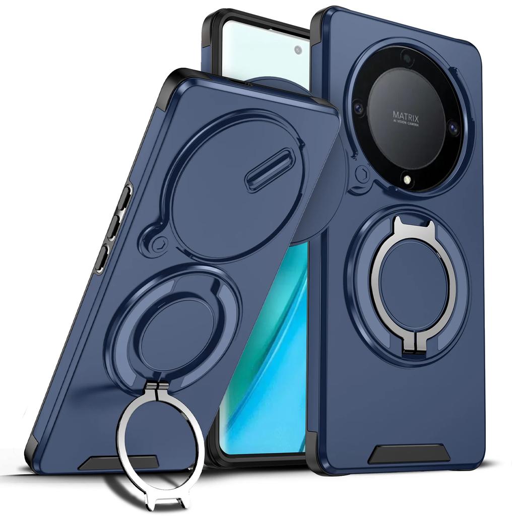 Phone Case for Honor X9a 5G X9c X60 Pro 400 Magic 7 5 Lite Magic7 Magic5 for Honor 400 Shockproof Stand Holder Cover Funda