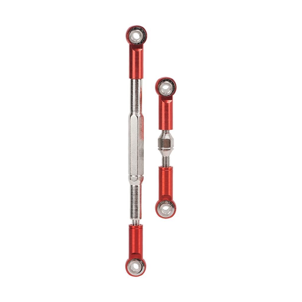 Steering Pull Rod Set for WPL RC Military Truck Upgrade Spare Parts Servo AccessoriesRed
